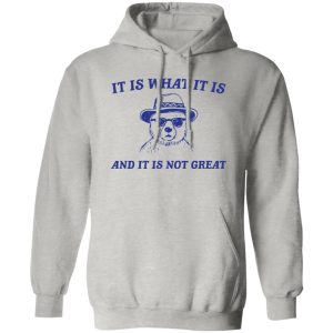 It Is What It Is And It Is Not Great T Shirts, Hoodies, Long Sleeve