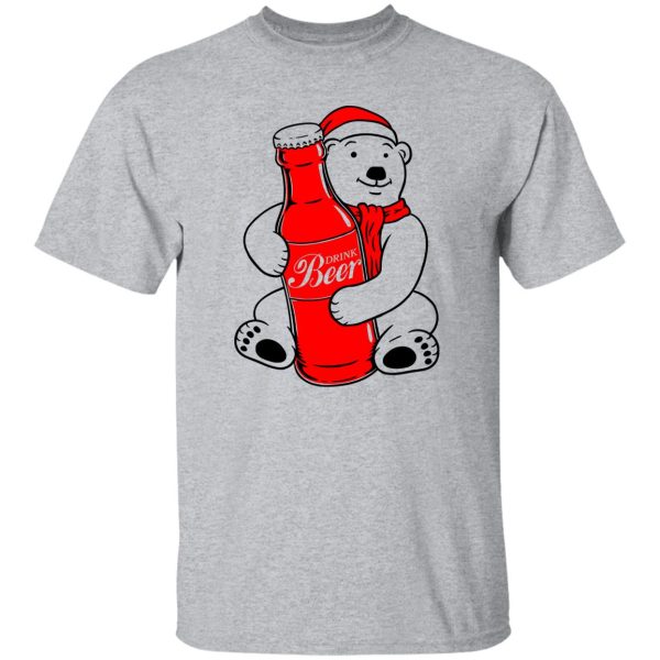 Bear Drinking Beer T Shirts, Hoodies, Long Sleeve