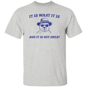 It Is What It Is And It Is Not Great T Shirts, Hoodies, Long Sleeve