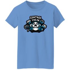 Control Freak Funny Panda Gaming Lover Quote Animal Lover T Shirts, Hoodies, Long Sleeve