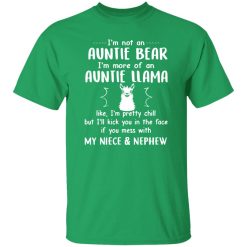 Im Not An Auntie Bear More Of An Auntie Llama T-Shirts, Long Sleeve, Hoodies