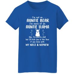 Im Not An Auntie Bear More Of An Auntie Llama T-Shirts, Long Sleeve, Hoodies