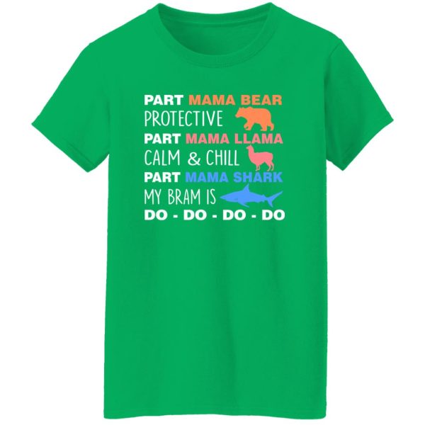 Part Mama Bear Mama Llama Mama Shark T-Shirts, Long Sleeve, Hoodies