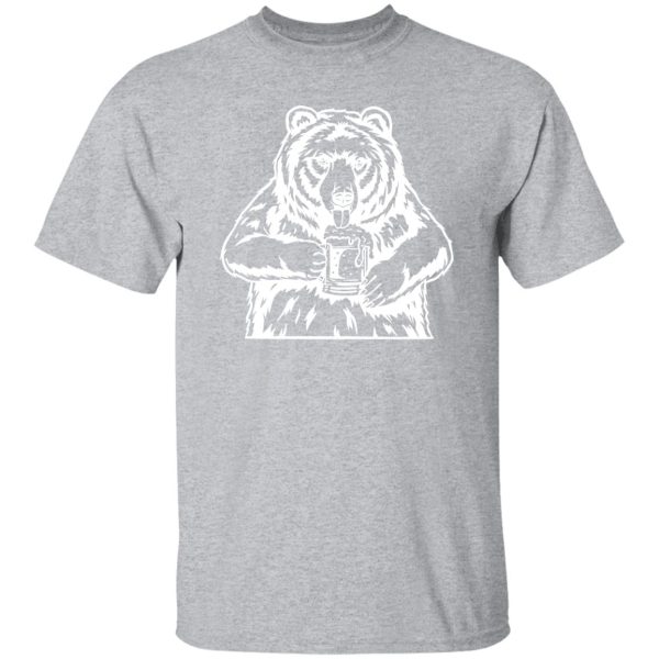 Papa bear drinking beer T-Shirts, Long Sleeve, Hoodies