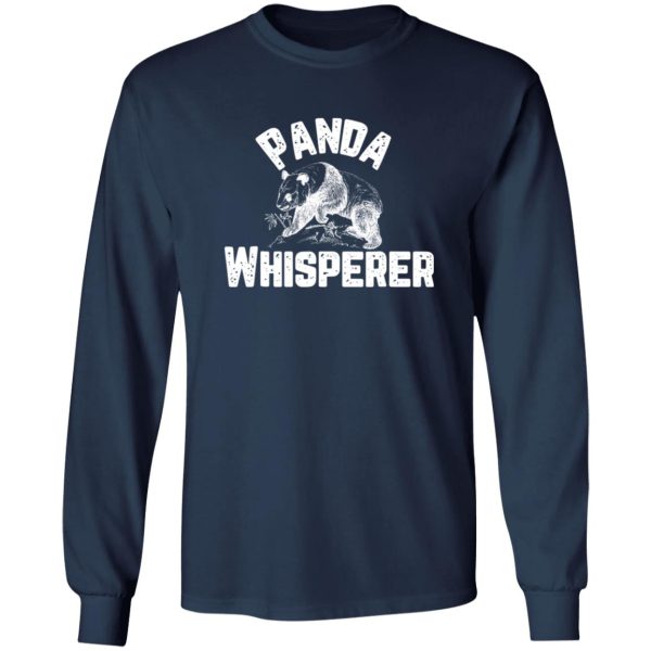 Panda Whisperer Funny Panda Bear Zoo Keeper T-Shirts, Long Sleeve, Hoodies