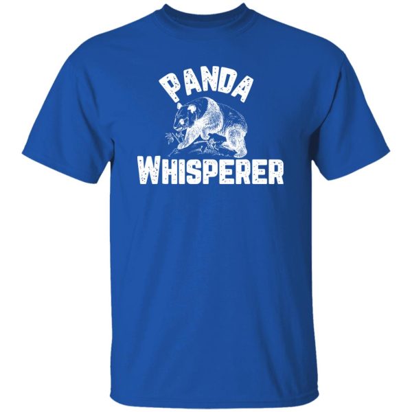 Panda Whisperer Funny Panda Bear Zoo Keeper T-Shirts, Long Sleeve, Hoodies