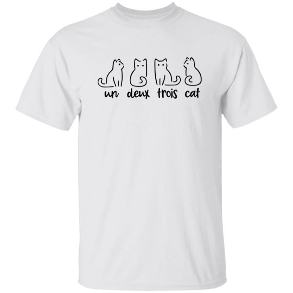 Un Deux Trois Cat T Shirts, Hoodies, Long Sleeve