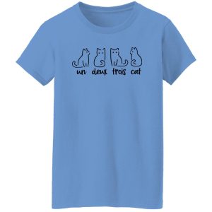 Un Deux Trois Cat T Shirts, Hoodies, Long Sleeve