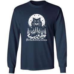 THE ICELANDIC YULE CAT – Jólakötturinn T-Shirts, Long Sleeve, Hoodies
