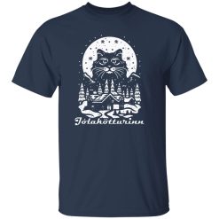 THE ICELANDIC YULE CAT – Jólakötturinn T-Shirts, Long Sleeve, Hoodies