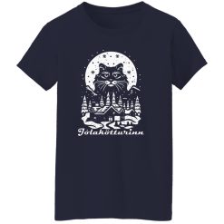 THE ICELANDIC YULE CAT – Jólakötturinn T-Shirts, Long Sleeve, Hoodies