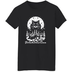 THE ICELANDIC YULE CAT – Jólakötturinn T-Shirts, Long Sleeve, Hoodies