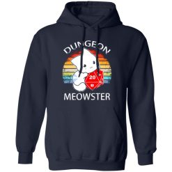Dungeon Meowster Retro Vintage Funny Cat T-Shirts, Long Sleeve, Hoodies