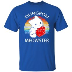 Dungeon Meowster Retro Vintage Funny Cat T-Shirts, Long Sleeve, Hoodies