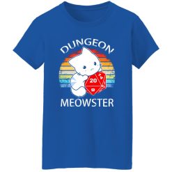Dungeon Meowster Retro Vintage Funny Cat T-Shirts, Long Sleeve, Hoodies
