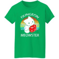 Dungeon Meowster Retro Vintage Funny Cat T-Shirts, Long Sleeve, Hoodies