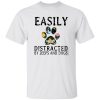 Easily Distracted By Jeeps And Dogs T-Shirts, Long Sleeve, Hoodies