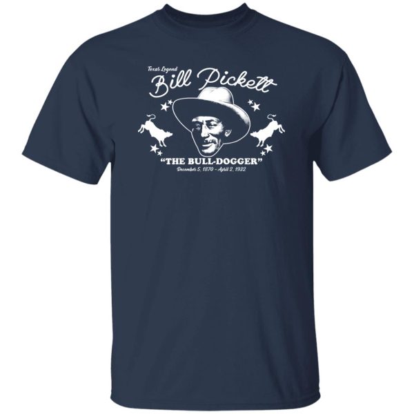 Bill Pickett The Bull-Dogger T-Shirts, Long Sleeve, Hoodies