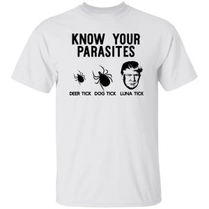 Know Your Parasites Deer Tick Dog Tick Luna Tick T-Shirts, Long Sleeve, Hoodies