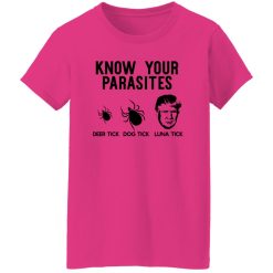 Know Your Parasites Deer Tick Dog Tick Luna Tick T Shirts, Hoodies, Long Sleeve