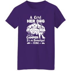A Girl Her Dog And Her Camper It’s A Beautiful Thing V3 T-Shirts, Long Sleeve, Hoodies