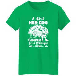 A Girl Her Dog And Her Camper It’s A Beautiful Thing V3 T-Shirts, Long Sleeve, Hoodies