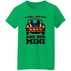 A Girl Her Dog And Her Mini T Shirts, Hoodies, Long Sleeve