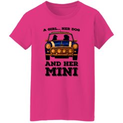 A Girl Her Dog And Her Mini T Shirts, Hoodies, Long Sleeve