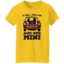 A Girl Her Dog And Her Mini T Shirts, Hoodies, Long Sleeve