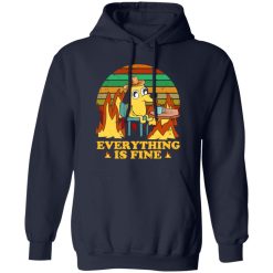 Everything Is Fine Dog Internet Meme Burning San Francisco T-Shirts, Long Sleeve, Hoodies