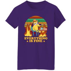 Everything Is Fine Dog Internet Meme Burning San Francisco T-Shirts, Long Sleeve, Hoodies