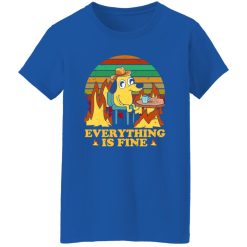 Everything Is Fine Dog Internet Meme Burning San Francisco T-Shirts, Long Sleeve, Hoodies