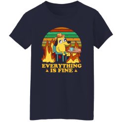 Everything Is Fine Dog Internet Meme Burning San Francisco T-Shirts, Long Sleeve, Hoodies