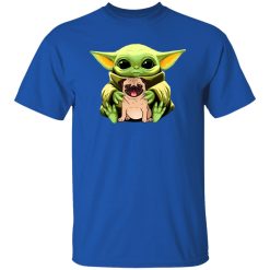 Baby Yoda Hug Pug Dog T-Shirts, Long Sleeve, Hoodies