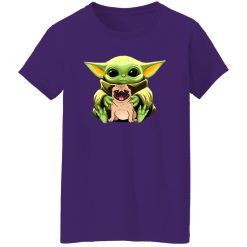 Baby Yoda Hug Pug Dog T-Shirts, Long Sleeve, Hoodies