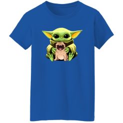 Baby Yoda Hug Pug Dog T-Shirts, Long Sleeve, Hoodies