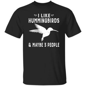 I Like Hummingbirds & Maybe 3 People V2 T-Shirts, Long Sleeve, Hoodies