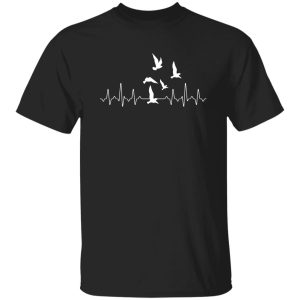 Bird Heartbeat T-Shirts, Long Sleeve, Hoodies