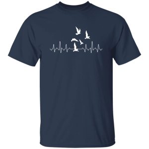 Bird Heartbeat T-Shirts, Long Sleeve, Hoodies