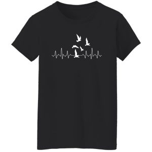 Bird Heartbeat T-Shirts, Long Sleeve, Hoodies