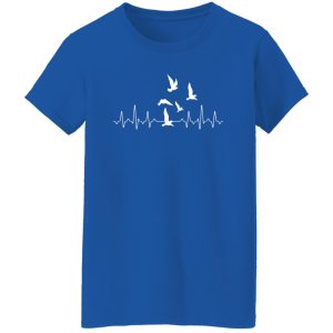 Bird Heartbeat T-Shirts, Long Sleeve, Hoodies