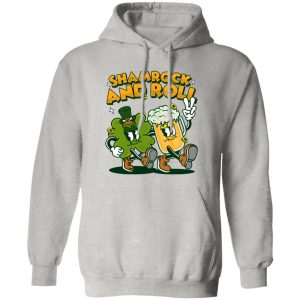 Shamrock and roll st patricks day retro cartoon T Shirts, Hoodies, Long Sleeve