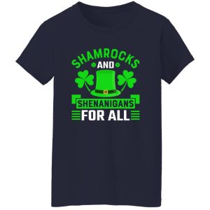 Shamrocks shenanigans all st patricks day T-Shirts, Long Sleeve, Hoodies