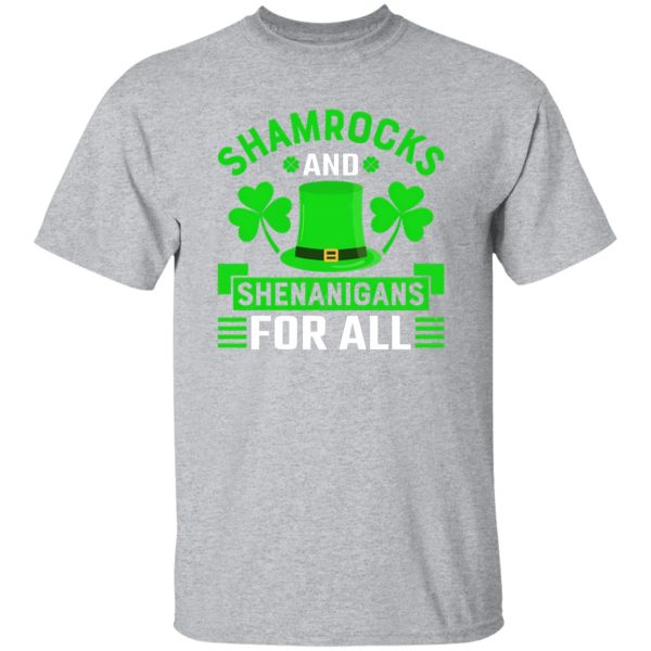 Shamrocks shenanigans all st patricks day T-Shirts, Long Sleeve, Hoodies