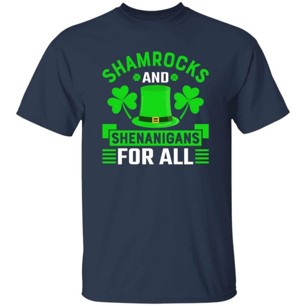 Shamrocks shenanigans all st patricks day T-Shirts, Long Sleeve, Hoodies