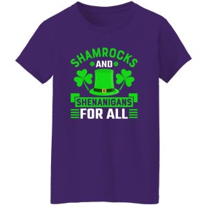 Shamrocks shenanigans all st patricks day T-Shirts, Long Sleeve, Hoodies