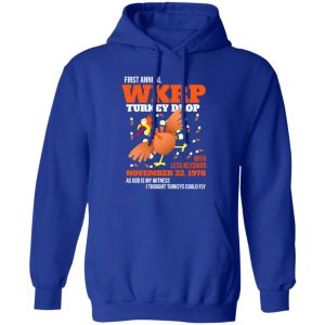 WKRP Thanksgiving Turkey Drop Thanksgiving Turkey Dinner Gift T-Shirts, Long Sleeve, Hoodies