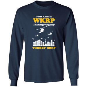 WKRP Turkey Drop T-Shirts, Long Sleeve, Hoodies