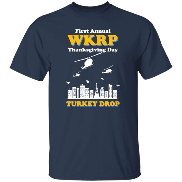 WKRP Turkey Drop T-Shirts, Long Sleeve, Hoodies