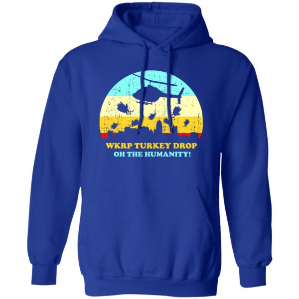 WKRP Turkey Drop V2 T-Shirts, Long Sleeve, Hoodies